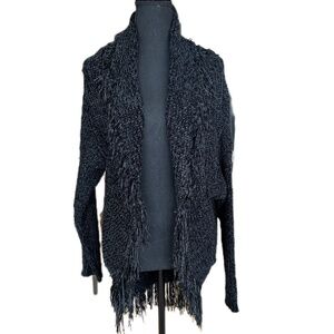 Daytrip Metallic Cocoon Cardigan Sweater